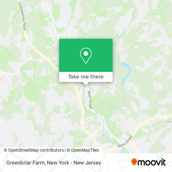 Mapa de Greenbriar Farm