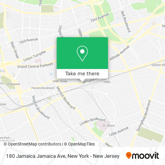 Mapa de 180 Jamaica Jamaica Ave