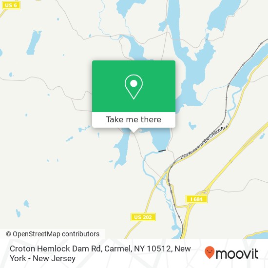 Croton Hemlock Dam Rd, Carmel, NY 10512 map