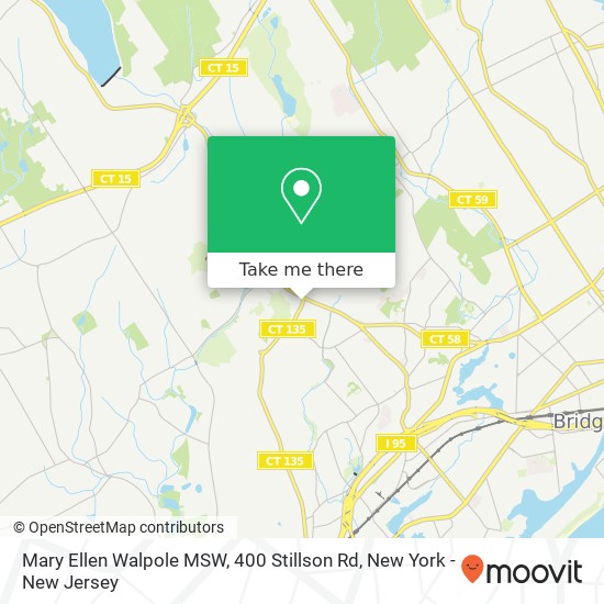 Mapa de Mary Ellen Walpole MSW, 400 Stillson Rd