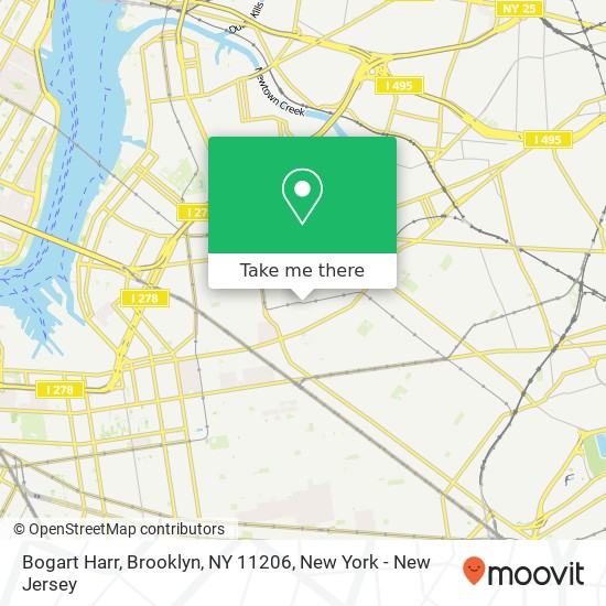 Bogart Harr, Brooklyn, NY 11206 map
