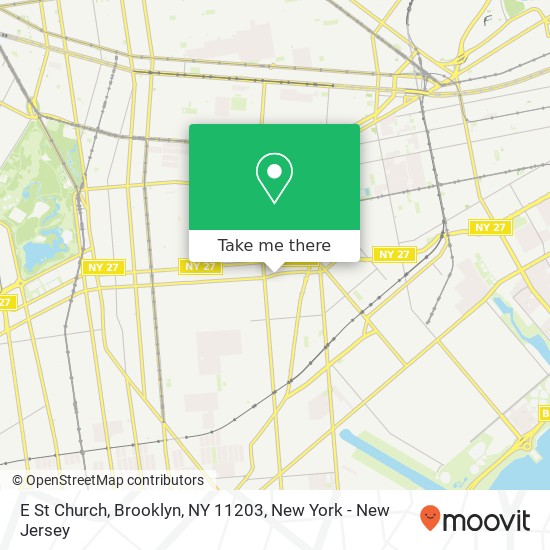 E St Church, Brooklyn, NY 11203 map