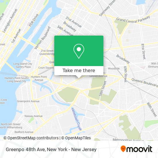 Mapa de Greenpo 48th Ave