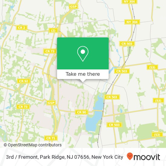 3rd / Fremont, Park Ridge, NJ 07656 map