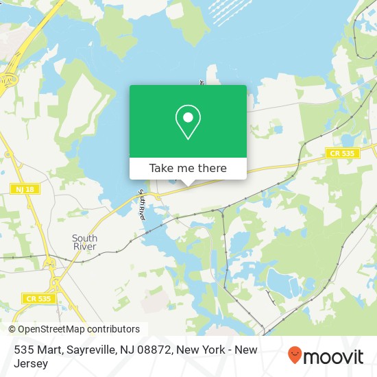 535 Mart, Sayreville, NJ 08872 map