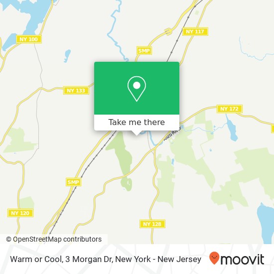 Warm or Cool, 3 Morgan Dr map