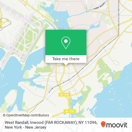 West Randall, Inwood (FAR ROCKAWAY), NY 11096 map