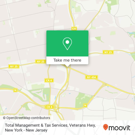Total Management & Tax Services, Veterans Hwy map