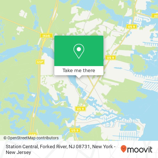 Station Central, Forked River, NJ 08731 map
