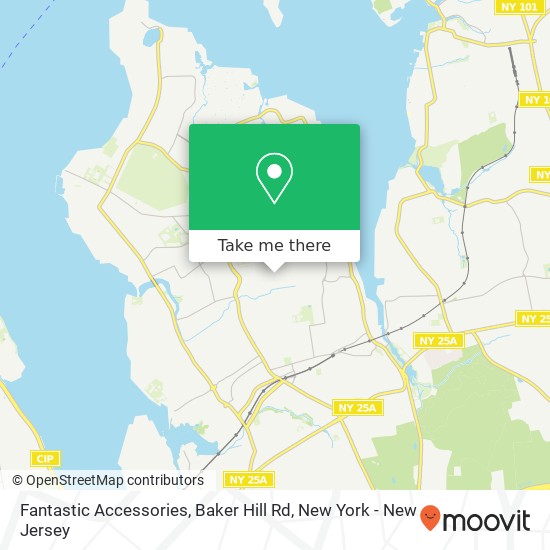 Mapa de Fantastic Accessories, Baker Hill Rd