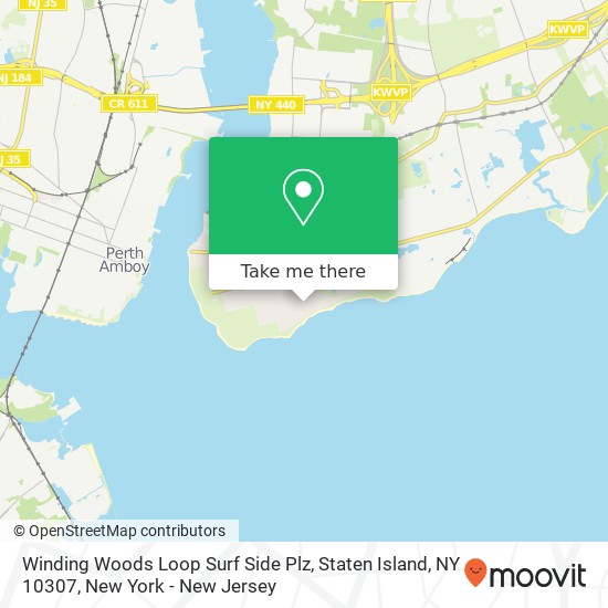 Winding Woods Loop Surf Side Plz, Staten Island, NY 10307 map