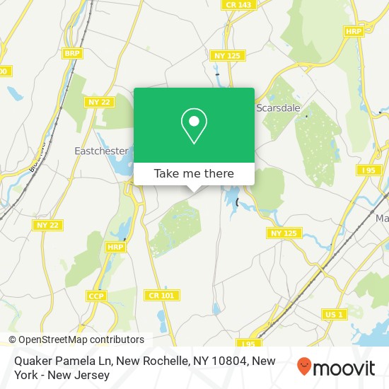 Quaker Pamela Ln, New Rochelle, NY 10804 map