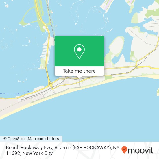 Beach Rockaway Fwy, Arverne (FAR ROCKAWAY), NY 11692 map