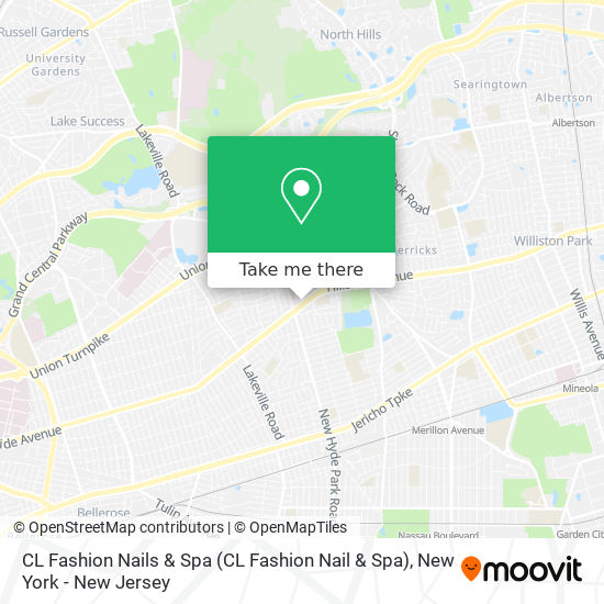 Mapa de CL Fashion Nails & Spa