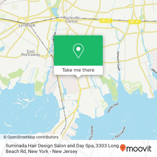 Iluminada Hair Design Salon and Day Spa, 3303 Long Beach Rd map