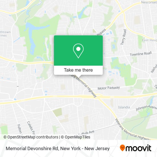 Mapa de Memorial Devonshire Rd