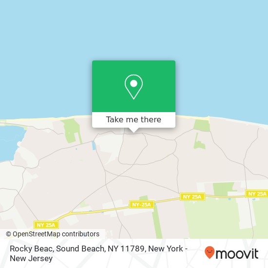 Rocky Beac, Sound Beach, NY 11789 map