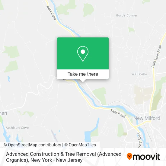 Advanced Construction & Tree Removal (Advanced Organics) map