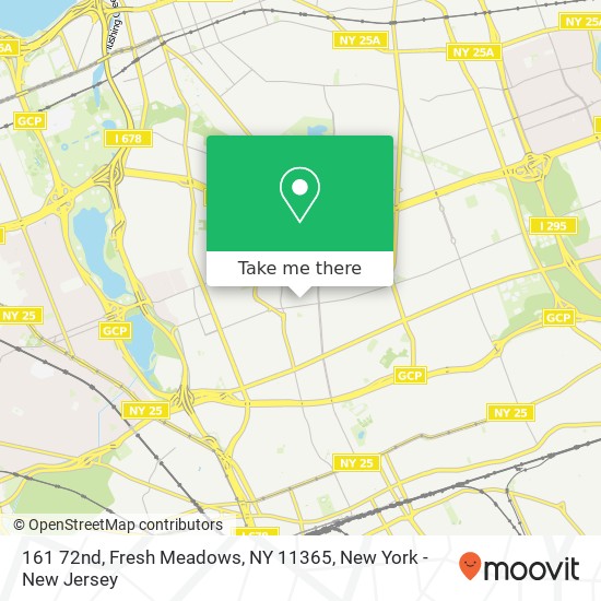 161 72nd, Fresh Meadows, NY 11365 map