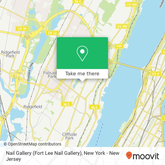 Nail Gallery (Fort Lee Nail Gallery) map