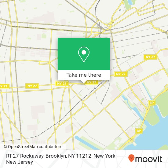 RT-27 Rockaway, Brooklyn, NY 11212 map