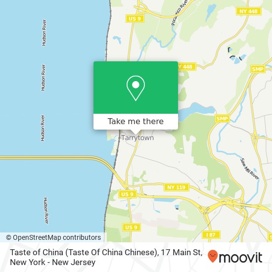 Taste of China (Taste Of China Chinese), 17 Main St map