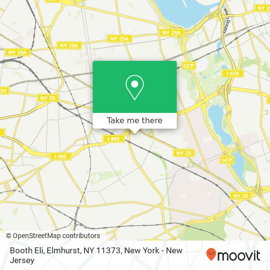 Booth Eli, Elmhurst, NY 11373 map