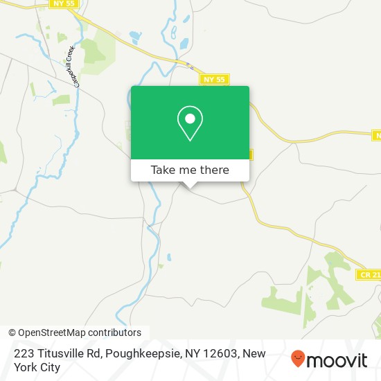 223 Titusville Rd, Poughkeepsie, NY 12603 map