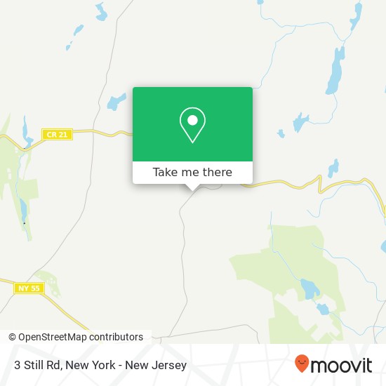 Mapa de 3 Still Rd, Poughquag, NY 12570