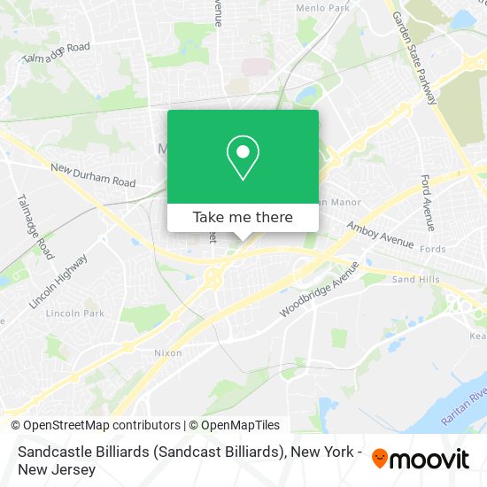 Sandcastle Billiards (Sandcast Billiards) map