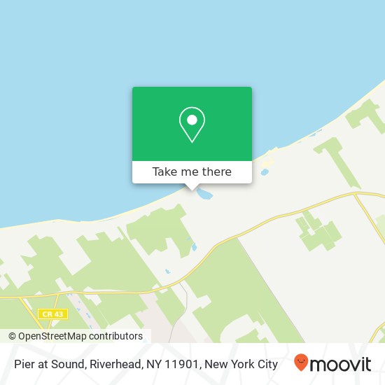 Mapa de Pier at Sound, Riverhead, NY 11901