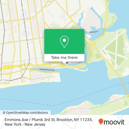 Emmons Ave / Plumb 3rd St, Brooklyn, NY 11235 map