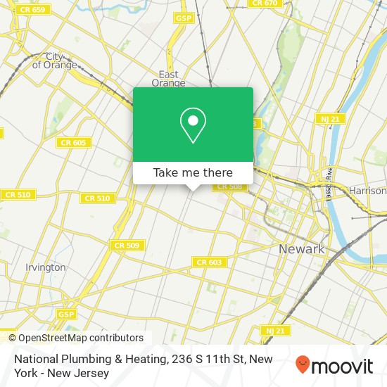 National Plumbing & Heating, 236 S 11th St map