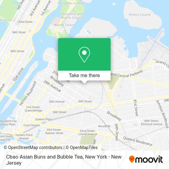 Cbao Asian Buns and Bubble Tea map