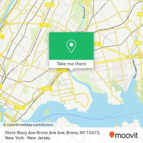 Story Story Ave Bronx Ave Ave, Bronx, NY 10473 map