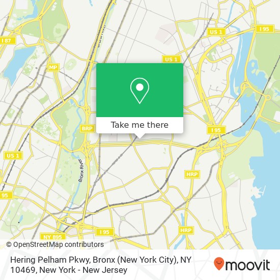 Hering Pelham Pkwy, Bronx (New York City), NY 10469 map