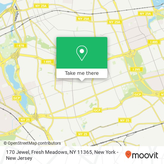 170 Jewel, Fresh Meadows, NY 11365 map