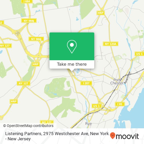 Mapa de Listening Partners, 2975 Westchester Ave