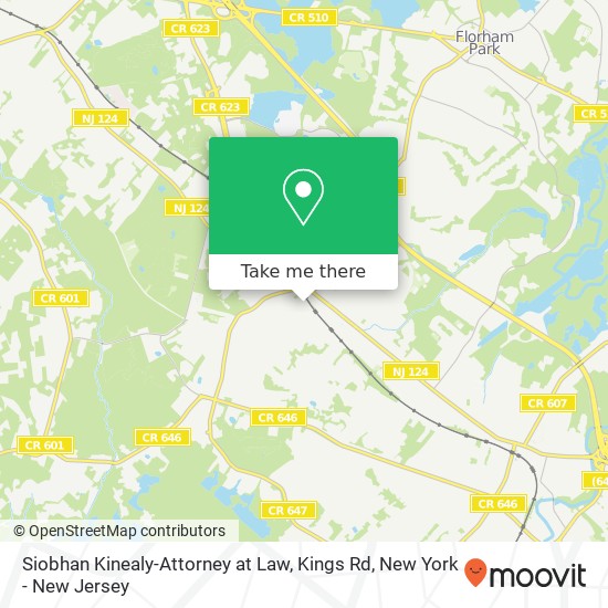 Mapa de Siobhan Kinealy-Attorney at Law, Kings Rd