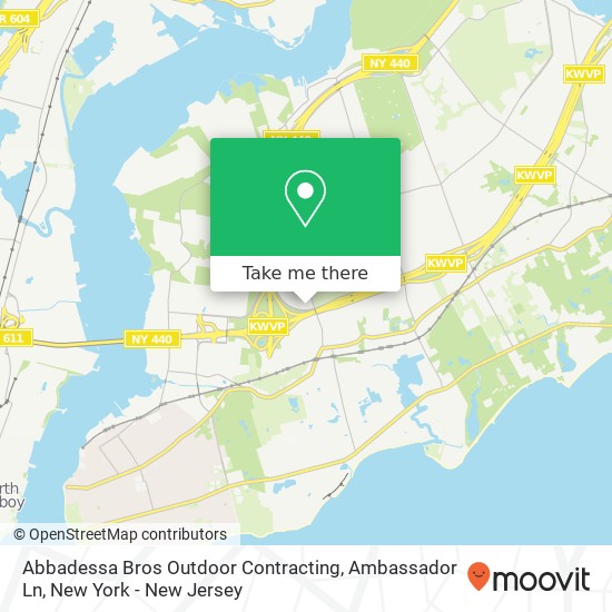 Abbadessa Bros Outdoor Contracting, Ambassador Ln map