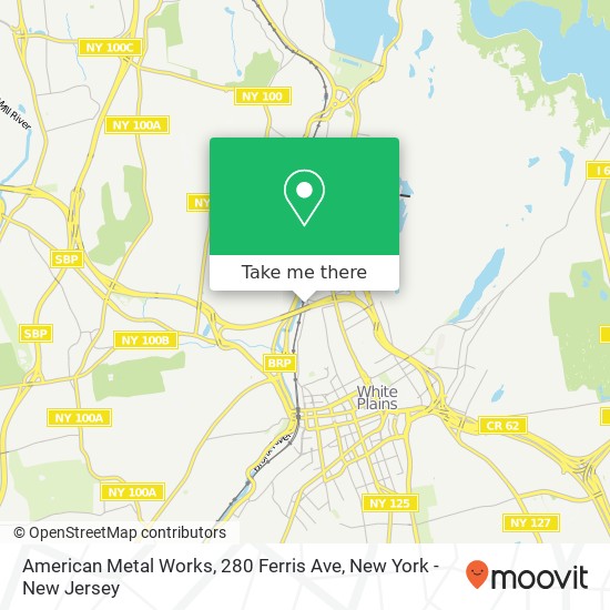 Mapa de American Metal Works, 280 Ferris Ave