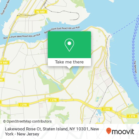 Lakewood Rose Ct, Staten Island, NY 10301 map