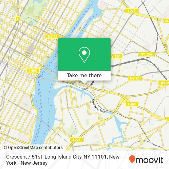 Crescent / 51st, Long Island City, NY 11101 map