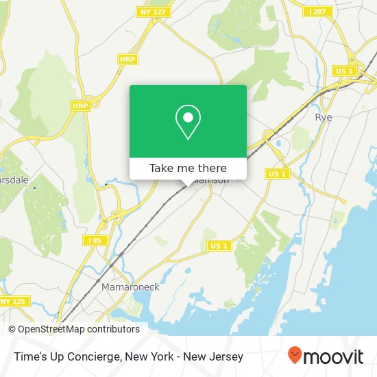 Time's Up Concierge map