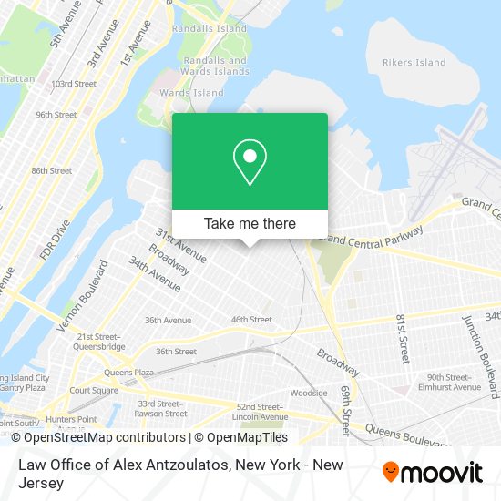 Law Office of Alex Antzoulatos map