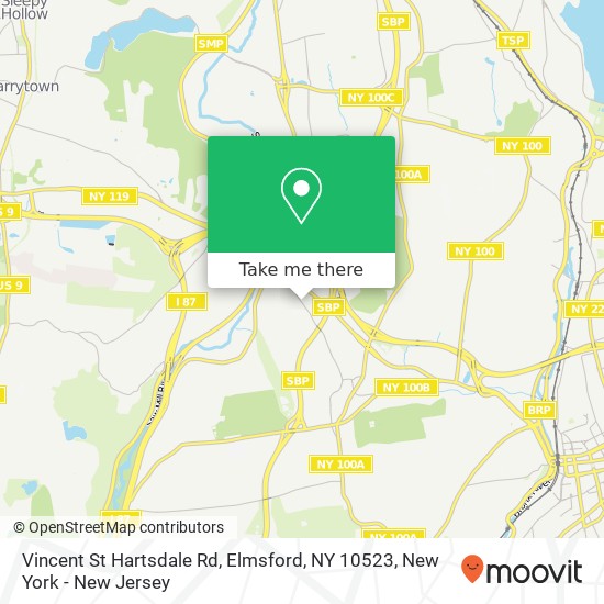 Vincent St Hartsdale Rd, Elmsford, NY 10523 map