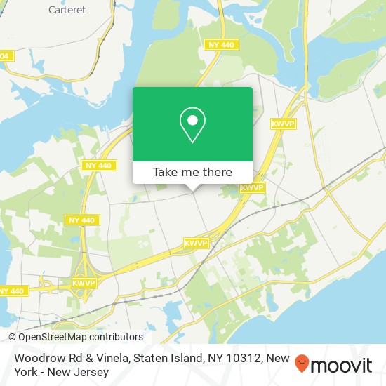 Woodrow Rd & Vinela, Staten Island, NY 10312 map