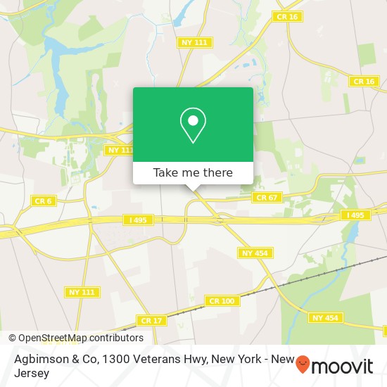 Agbimson & Co, 1300 Veterans Hwy map