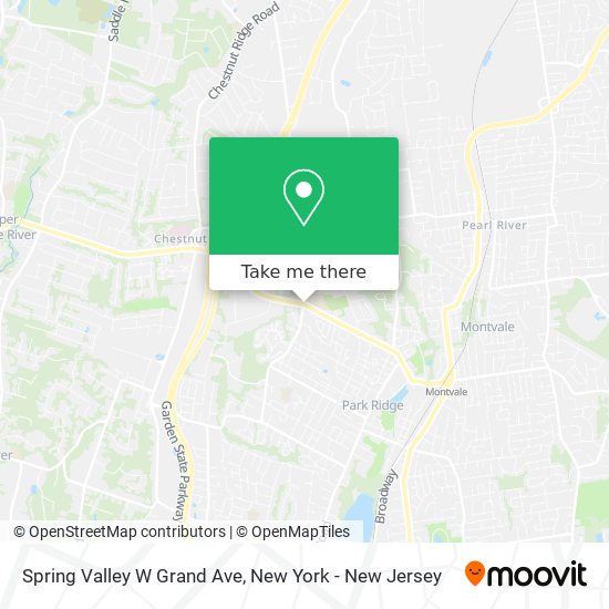 Spring Valley W Grand Ave map