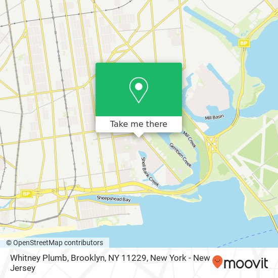 Whitney Plumb, Brooklyn, NY 11229 map